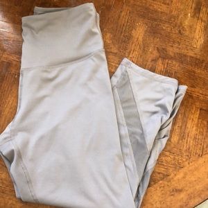 Champion Athletic Cropped  Legging, Lavender, M